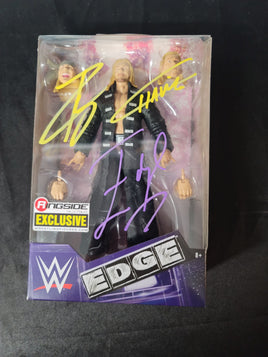 WWE EDGEHEADS SIGNED